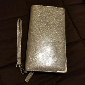 Metallic Silver Wallet